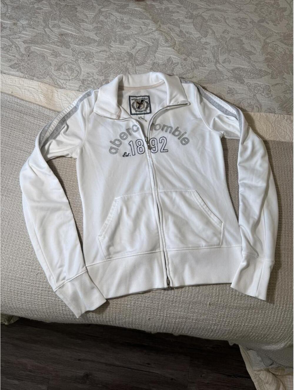 abercrombie & fitch track zip up jacket